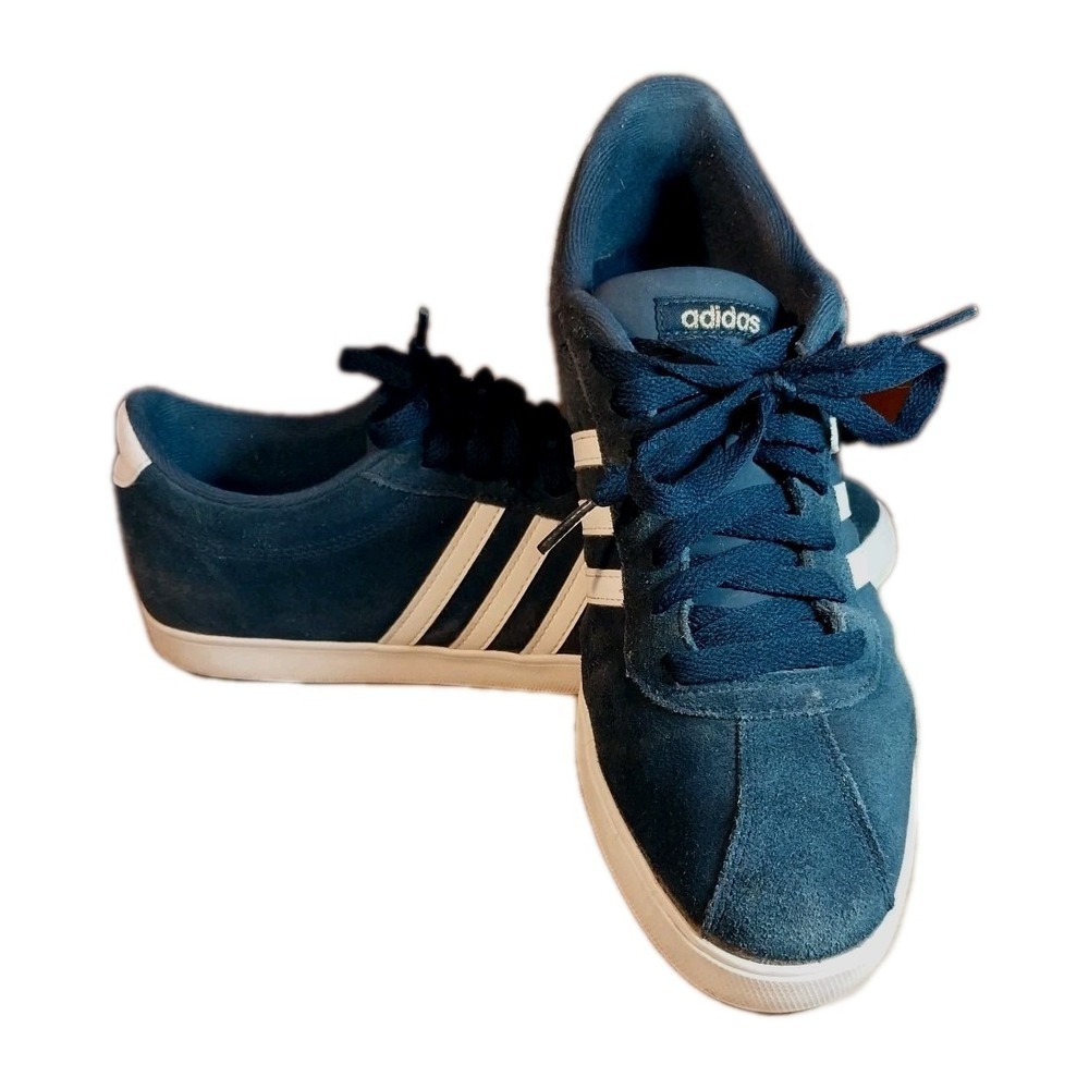 Adidas Women's Neo Courtset Sneakers Shoes Sz 10 Navy Collegiate AW4212 Athletic